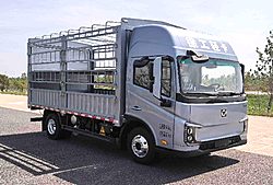 徐工轻卡汉界 120kw 4X2 4.4米 仓栅式纯电动轻卡载货车 (XGA5049CCYBEVEA4)140.41kwh