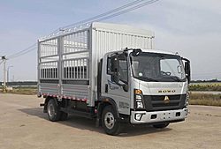 中国重汽轻卡悍将 140马力 4X2 4.15米 仓栅式国六轻卡载货车 (法士特变速箱)(ZZ5117CCYF3515F1CL)