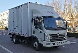 福田时代汽车时代领航G6 150马力 4X2 4.14米 厢式国六轻卡载货车 (BJ5076XXYEJDA-07)