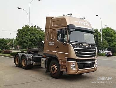 一汽凌源F200 460马力 6X4 国六燃气重卡牵引车 (法士特变速箱)(CAL4251Q4F4E6)的产品封面图