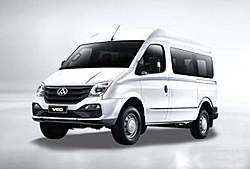 上汽大通MAXUS大通V80 125马力 2L双排国六柴油 封闭厢式货车 (SH6551A2DB)