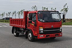 中国重汽轻卡悍将M 180马力 4X2 3.15米 国六轻卡自卸车 (法士特变速箱)(ZZ3047F2813F145)