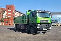 中国重汽汕德卡SITRAK G7S 600kw 8X4 8米 纯电动重卡自卸车 (ZZ3316Y446HZ1BEV6A)600kwh