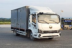 陕汽商用车德龙G200 155马力 4X2 3.87米 厢式国六轻卡载货车 (法士特变速箱)(SX5049XXYNP6341)