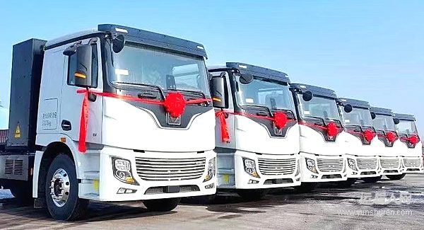 开门红 百台出征！徐工新能源重卡重磅交付钢铁物流客户