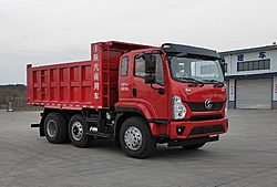 陕汽商用车德龙G500 标载版 240马力 6X2R 4.9米 国六中卡自卸车 (法士特变速箱)(SX3250BP624L)