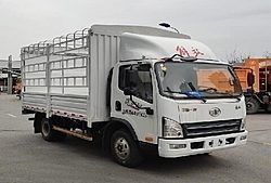 一汽解放轻卡虎6G 185马力 4X2 4.16米 仓栅式国六轻卡载货车 (法士特变速箱)(CA5040CCYP40K50L2E6A84)