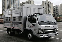 福田瑞沃S3 176马力 4X2 4.17米 仓栅式国六轻卡载货车 (万里扬变速箱)(BJ5045CCY9JBA-50)