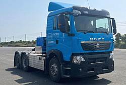 中国重汽豪沃HOWO TX 520kw 6 X 4 纯电动重卡牵引车 (ZZ4257Y344GZ1BEV42)宁德时代