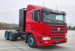 开瑞联合重卡电麒麟 标载版 510kw 6X4 纯电动重卡牵引车 (手自一体变速箱)(QCC4253BEVH4C2)600.92kwh