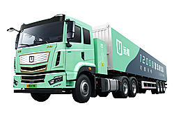 远程新能源商用车 远程X7M 标载版 525kw 6 X 4 1200度液态新能源牵引车(HN4251MH53C8SHEVY)玄武405kwh