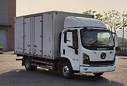 陕汽商用车德龙G200 180马力 4X2 3.87米 厢式国六轻卡载货车 (法士特变速箱)(SX5041XXYNP63311)