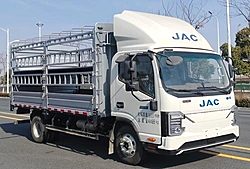 江淮帅铃ES6 167kw 4X2 4.15米 仓栅式纯电动轻卡载货车 (HFC5042CCYP3EV1)100.46kwh
