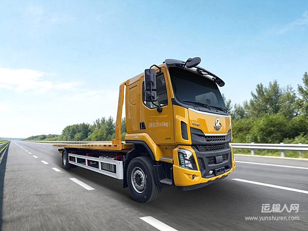 乘龙H5 23吨超限清障车:重载救援王者,合规高效新标杆