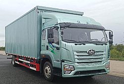 一汽解放青汽解放JK6 171kw 4X2 9.75米 厢式纯电动中卡载货车 (CA5180XYKP28L5BEVA80)246kwh