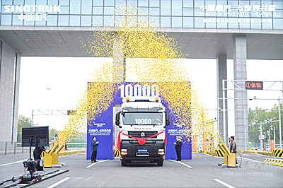 中国重汽与世界共赢 国内首家单月出口重卡突破10000辆第48238号
