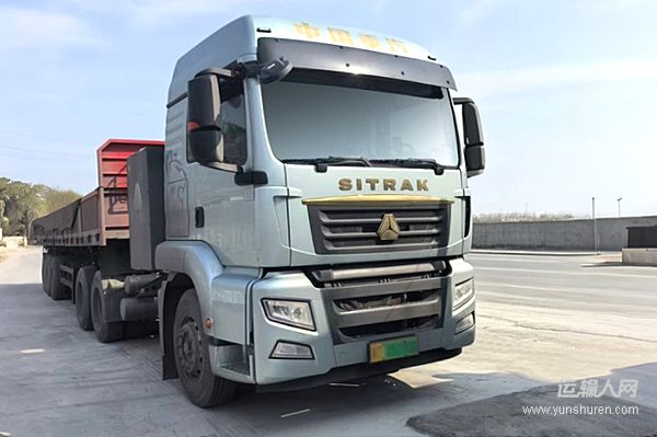 真实实测 汕德卡新能源牵引车:重塑砂石料运输价值新标杆