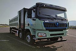 陕汽重卡德龙X5000E 580kw 6X4 纯电动重卡自卸车 400kwh