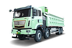 远程新能源商用车 远程X7M 复合版 410kW 8 X 4 5.8米 甲醇电动渣土自卸车(HN3310MH41CLSHEVY)玄武98kwh