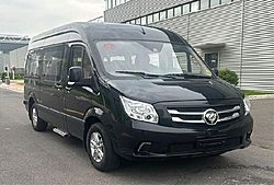 福田图雅诺X7 163马力 2L国六柴油 封闭厢式货车 (自动挡变速箱)(BJ6558MD5AA-V4)