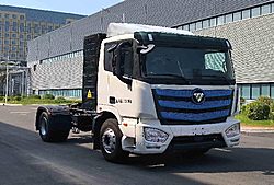 福田欧曼GTL星翼版 480kw 4X2 纯电动重卡牵引车 (BJ4189EVADF-03)600kwh