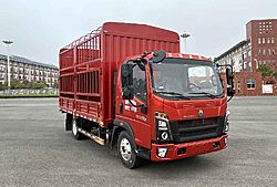 中国重汽轻卡悍将M 148马力 4X2 3.85米 仓栅式国六轻卡载货车 (万里扬变速箱)(ZZ5047CCYG3215F145)