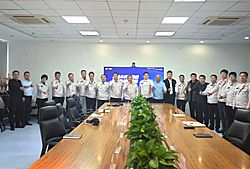 解放青汽公司举办地区部派驻人员出征仪式