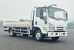 庆铃五十铃KV100 140马力 4X2 4.98米 栏板式国六轻卡载货车 (五十铃变速箱)(QL1073BUKA)