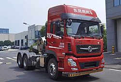 东风商用车 畅行X9 460马力 6 X 4 国六天燃气重卡牵引车(DFV4259GP6N1)