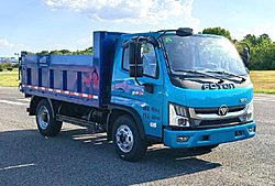 福田瑞沃金刚S175马力 4X2 3.18米 国六轻卡自卸车 (BJ3045D9JBA-34)