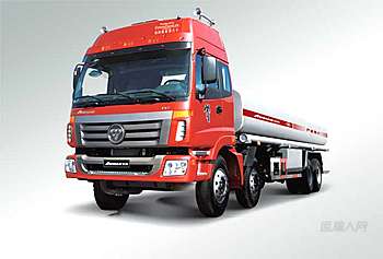 欧曼etx5系310马力8x4油罐车bj5312gyyxb