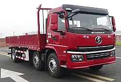 陕汽商用车德御Q200 轻量化版 270马力 6X2 6.8米 栏板式国六中卡载货车 (法士特变速箱)(SX1259GP6389)
