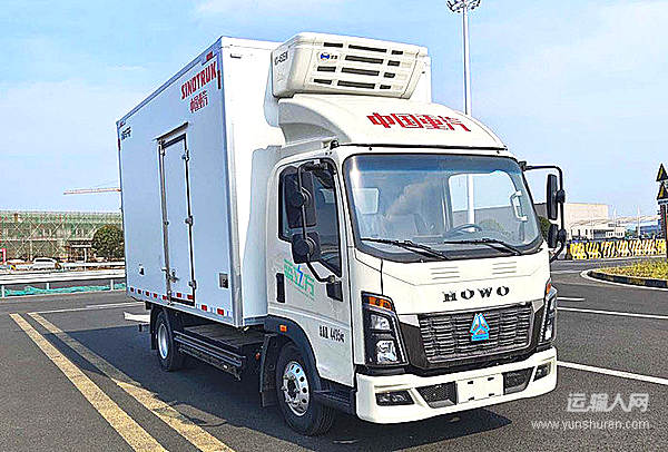 火爆交车 HOWO新能源冷藏车成功交付湖南大客户