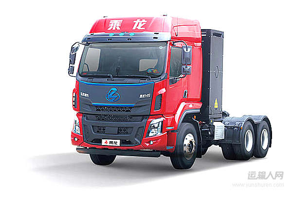 乘龙H5超轻纯电牵引车“好会装啊~”