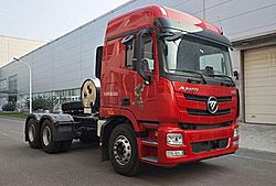 福田欧曼 银河7 620马力 6 X 4 国六燃气牵引车(BJ4259N6DAM-01)