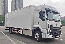 东风柳汽乘龙H5 185kw 4X2 6.8米 厢式纯电动中卡载货车 (LZ5180XXYH5AZBEV101)310.66kwh