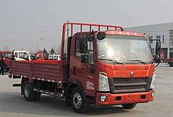中国重汽轻卡悍将 2025款 180马力 4X2 4.15米 栏板式国六轻卡载货车 (中国重汽变速箱)(ZZ1047F3314F145)