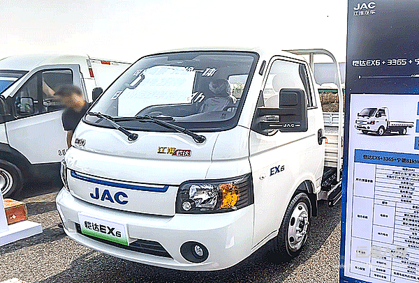 120S闪电换电 江淮新能源换电产品“换”新绿色物流
