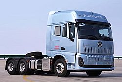 东风商用车东风天龙KL 600马力 6X4 国六重卡牵引车 (东风手自一体变速箱)(DFH4250G)