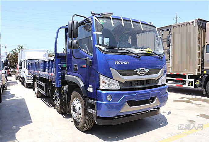 福田瑞沃e33t轴距3850160马力42仓栅载货车福田瑞沃e3160马力4x2485米