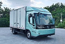 福田奥铃极电 140kw 4X2 4.2米 厢式纯电动轻卡载货车 (BJ5049XXYEVA)100kwh