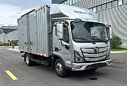 福田奥铃ATV 165马力 4X2 4.14米 厢式国六轻卡载货车 (万里扬变速箱)(BJ5045XXY-F4)