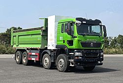 中国重汽豪沃HOWO TX 8 X 4 6米 纯电动重卡自卸车(ZZ3317V326GZ1BEV61)