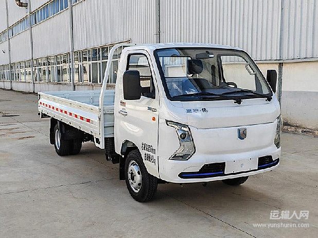 潍柴新能源商用车蓝擎X1 90kw 4X2 4.05米 栏板式单排纯电动微卡载货车 (YTQ1032SDEV331-LQ)56.09kwh的产品封面图