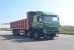 东风柳汽乘龙H7 460kw 8X4 7.2米 纯电动重卡自卸车 (法士特变速箱)(LZ3311H5FZBEV01)400.61kwh