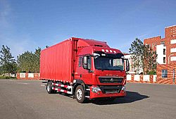 中国重汽豪沃HOWO TX7-N 350马力 4X2 仓栅式国六重卡载货车 (中国重汽手自一体变速箱)