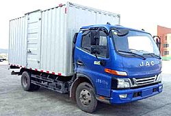 江淮康铃领跑L6(原领跑S6) 150马力 4X2 3.82米 厢式国六轻卡载货车 (江淮变速箱)(HFC5043XXYP31K6C7S)