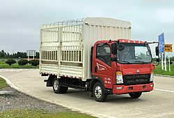 中国重汽轻卡悍将 H3 148马力 4X2 4.15米 仓栅式国六轻卡载货车 (法士特变速箱)(ZZ5047CCYF3215F145)