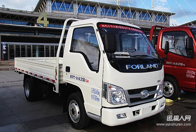 时代小卡之星q2 130马力 3.3米单排栏板轻卡外观第44008号