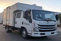 上汽跃进超越C系 C300 超值版 142马力 4X2 3.12米 厢式国六轻卡载货车 (万里扬变速箱)(SH5043XXYZFDCMS4)